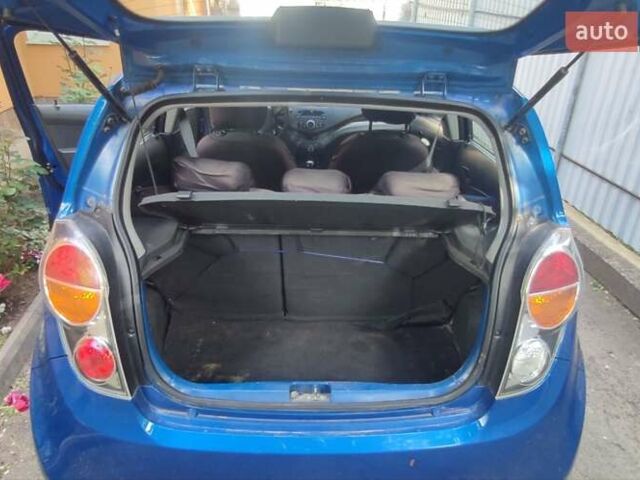 Синий Шевроле Спарк, объемом двигателя 1 л и пробегом 173 тыс. км за 3650 $, фото 9 на Automoto.ua