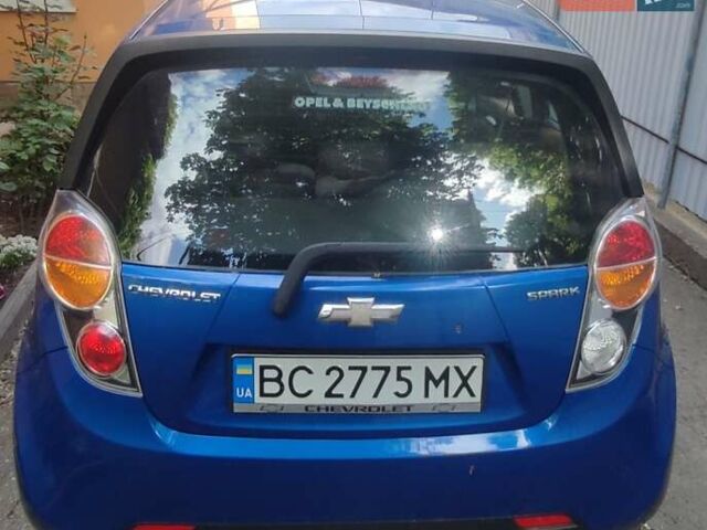 Синий Шевроле Спарк, объемом двигателя 1 л и пробегом 173 тыс. км за 3650 $, фото 3 на Automoto.ua