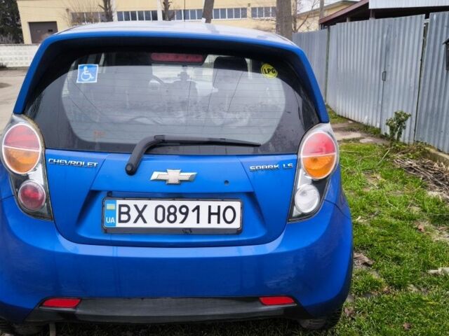 Синій Шевроле Спарк, об'ємом двигуна 1 л та пробігом 206 тис. км за 5200 $, фото 3 на Automoto.ua