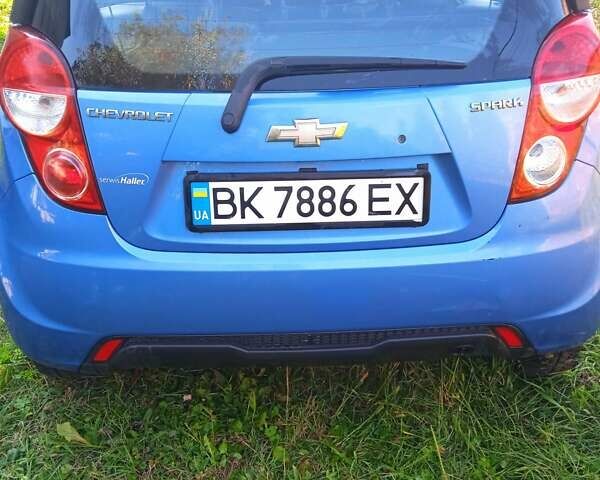 Синий Шевроле Спарк, объемом двигателя 1 л и пробегом 152 тыс. км за 5200 $, фото 3 на Automoto.ua