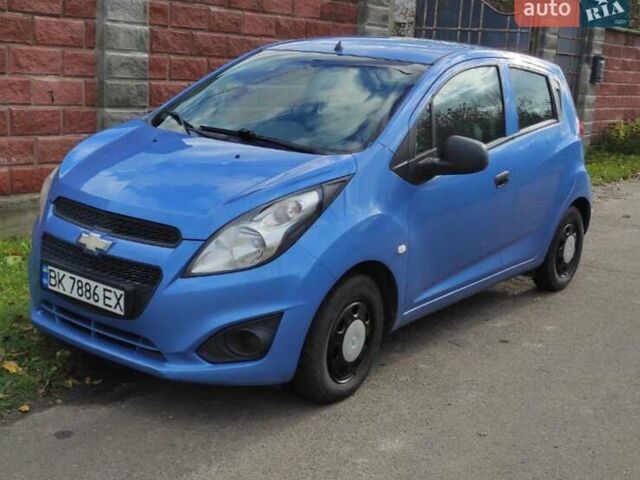 Синий Шевроле Спарк, объемом двигателя 1 л и пробегом 152 тыс. км за 5200 $, фото 7 на Automoto.ua