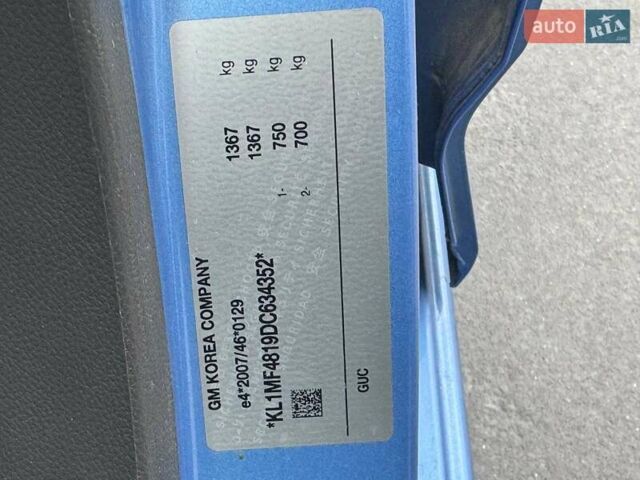 Синій Шевроле Спарк, об'ємом двигуна 1 л та пробігом 152 тис. км за 5600 $, фото 13 на Automoto.ua