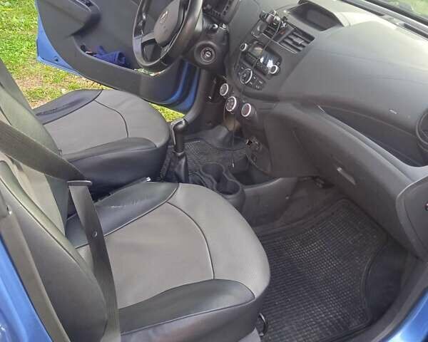 Синий Шевроле Спарк, объемом двигателя 1 л и пробегом 152 тыс. км за 5200 $, фото 9 на Automoto.ua