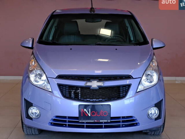 Синий Шевроле Спарк, объемом двигателя 1.21 л и пробегом 95 тыс. км за 6500 $, фото 1 на Automoto.ua