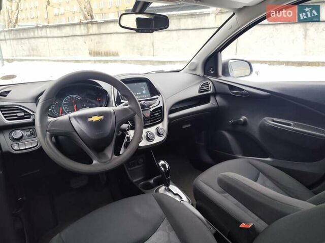 Синий Шевроле Спарк, объемом двигателя 1.4 л и пробегом 139 тыс. км за 7900 $, фото 10 на Automoto.ua