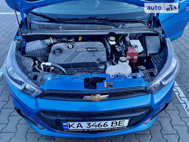 Синий Шевроле Спарк, объемом двигателя 1.4 л и пробегом 55 тыс. км за 8699 $, фото 10 на Automoto.ua