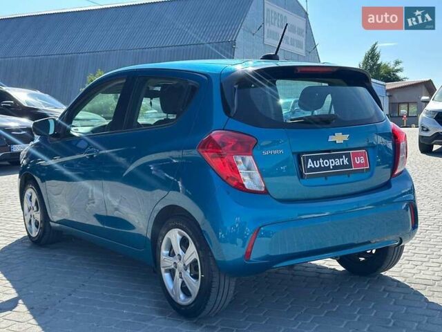 Синій Шевроле Спарк, об'ємом двигуна 1.4 л та пробігом 62 тис. км за 8690 $, фото 5 на Automoto.ua