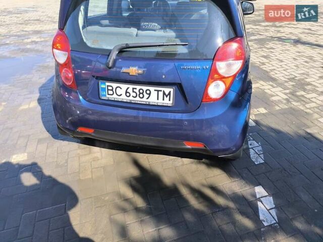 Синий Шевроле Спарк, объемом двигателя 1.25 л и пробегом 59 тыс. км за 7900 $, фото 3 на Automoto.ua