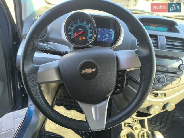 Синий Шевроле Спарк, объемом двигателя 1.25 л и пробегом 59 тыс. км за 7900 $, фото 12 на Automoto.ua
