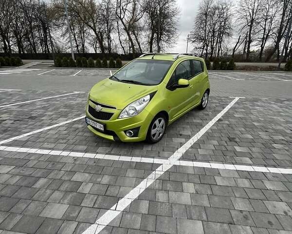Зеленый Шевроле Спарк, объемом двигателя 1.25 л и пробегом 200 тыс. км за 4300 $, фото 2 на Automoto.ua