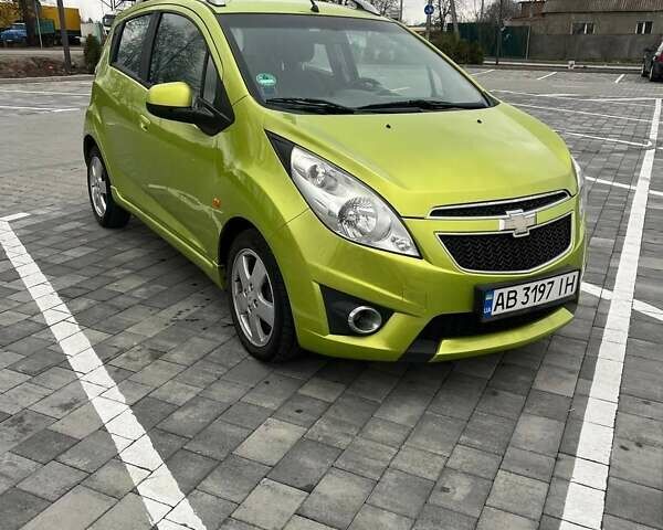 Зеленый Шевроле Спарк, объемом двигателя 1.25 л и пробегом 200 тыс. км за 4300 $, фото 1 на Automoto.ua