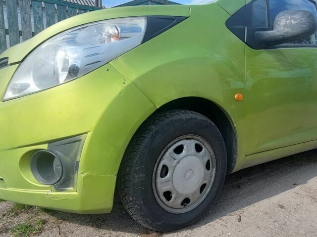 Зеленый Шевроле Спарк, объемом двигателя 1 л и пробегом 135 тыс. км за 3000 $, фото 12 на Automoto.ua