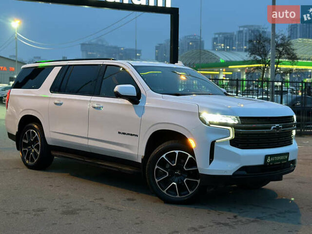 Белый Шевроле Субурбан, объемом двигателя 3 л и пробегом 79 тыс. км за 65999 $, фото 55 на Automoto.ua