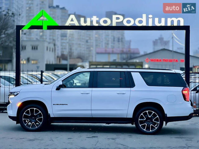 Белый Шевроле Субурбан, объемом двигателя 3 л и пробегом 79 тыс. км за 65999 $, фото 9 на Automoto.ua
