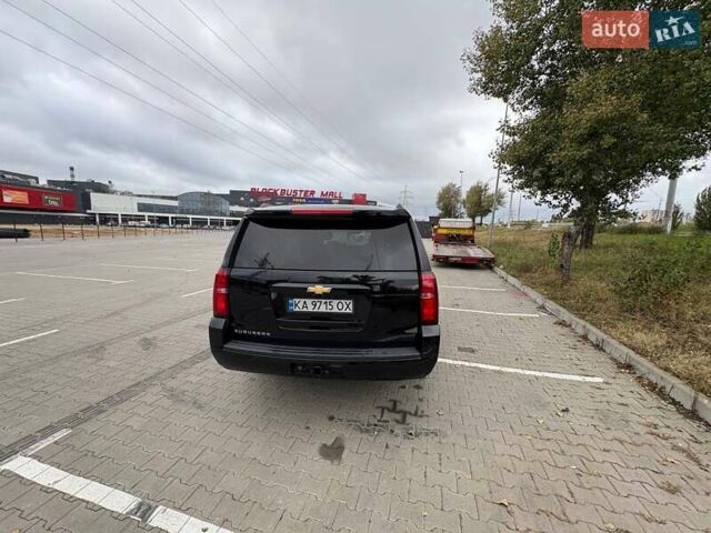 Шевроле Субурбан 2016 в Киеве на Automoto.ua Черный Шевроле Субурбан, объемом двигателя 5.3 л и пробегом 140 тыс. км за 50000 $, фото 5 на Automoto.ua