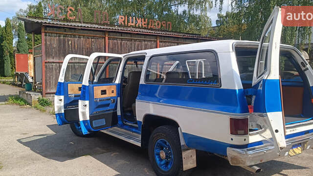 Синий Шевроле Субурбан, объемом двигателя 6.2 л и пробегом 45 тыс. км за 19000 $, фото 8 на Automoto.ua