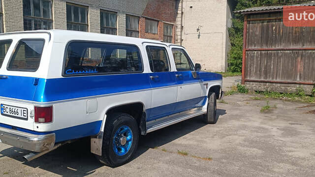 Синий Шевроле Субурбан, объемом двигателя 6.2 л и пробегом 45 тыс. км за 19000 $, фото 11 на Automoto.ua