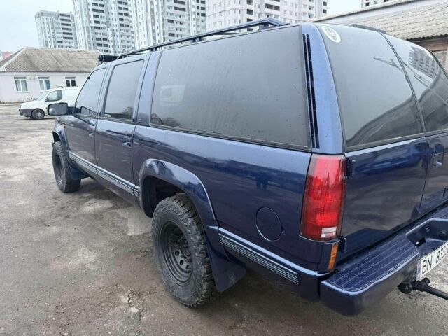 Синій Шевроле Субурбан, об'ємом двигуна 6.2 л та пробігом 256 тис. км за 6000 $, фото 1 на Automoto.ua