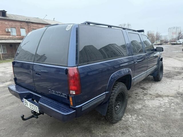 Синій Шевроле Субурбан, об'ємом двигуна 6.2 л та пробігом 256 тис. км за 6000 $, фото 4 на Automoto.ua