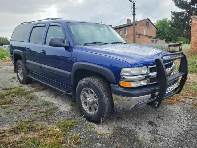 Синий Шевроле Субурбан, объемом двигателя 6 л и пробегом 380 тыс. км за 8000 $, фото 7 на Automoto.ua