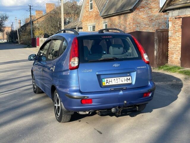 Синий Шевроле Такума, объемом двигателя 2 л и пробегом 195 тыс. км за 2350 $, фото 3 на Automoto.ua