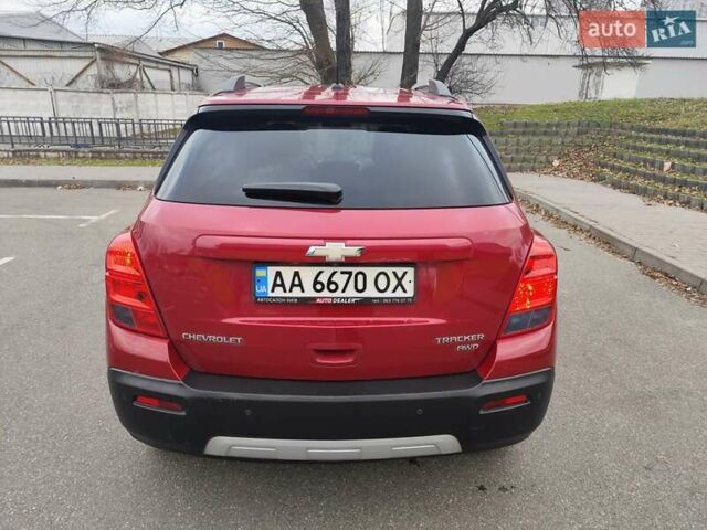 Червоний Шевроле Трекер, об'ємом двигуна 1.8 л та пробігом 153 тис. км за 10300 $, фото 4 на Automoto.ua