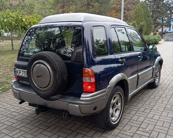 Шевроле Трекер 2000 у Запоріжжя на Automoto.ua Синій Шевроле Трекер, об'ємом двигуна 2 л та пробігом 250 тис. км за 4500 $, фото 3 на Automoto.ua