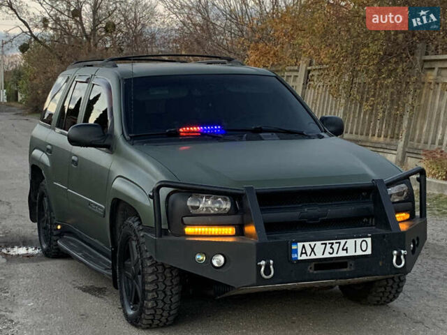 Зеленый Шевроле Трейлблейзер, объемом двигателя 4.2 л и пробегом 270 тыс. км за 8500 $, фото 4 на Automoto.ua