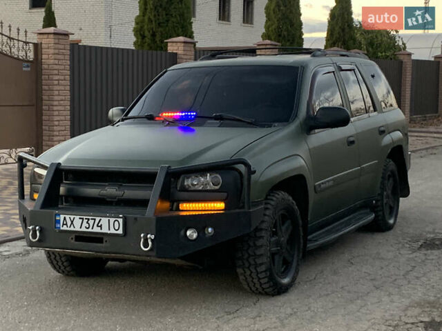 Зеленый Шевроле Трейлблейзер, объемом двигателя 4.2 л и пробегом 270 тыс. км за 8500 $, фото 10 на Automoto.ua