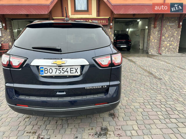 Синий Шевроле Траверс, объемом двигателя 3.56 л и пробегом 170 тыс. км за 15777 $, фото 3 на Automoto.ua