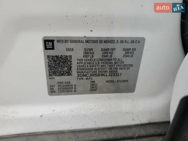 Белый Шевроле Trax, объемом двигателя 1.4 л и пробегом 91 тыс. км за 2100 $, фото 11 на Automoto.ua