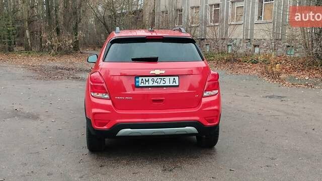 Красный Шевроле Trax, объемом двигателя 1.4 л и пробегом 50 тыс. км за 13600 $, фото 6 на Automoto.ua