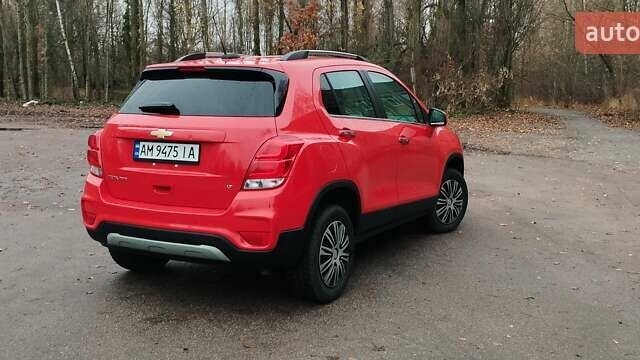 Красный Шевроле Trax, объемом двигателя 1.4 л и пробегом 50 тыс. км за 13600 $, фото 7 на Automoto.ua