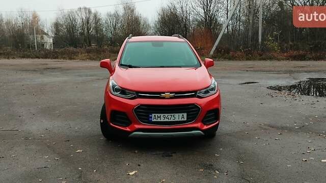 Красный Шевроле Trax, объемом двигателя 1.4 л и пробегом 50 тыс. км за 13600 $, фото 1 на Automoto.ua