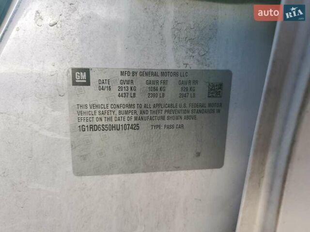 Білий Шевроле Вольт, об'ємом двигуна 1.4 л та пробігом 133 тис. км за 3000 $, фото 11 на Automoto.ua