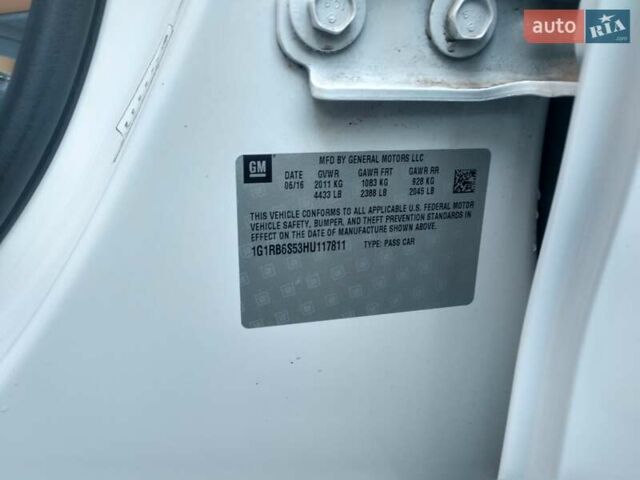 Белый Шевроле Вольт, объемом двигателя 1.49 л и пробегом 141 тыс. км за 16000 $, фото 13 на Automoto.ua