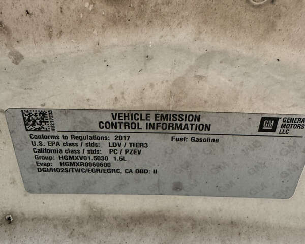 Белый Шевроле Вольт, объемом двигателя 1.5 л и пробегом 88 тыс. км за 18130 $, фото 21 на Automoto.ua