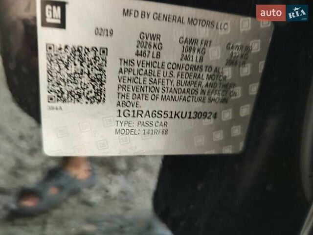 Черный Шевроле Вольт, объемом двигателя 1.5 л и пробегом 112 тыс. км за 17500 $, фото 27 на Automoto.ua