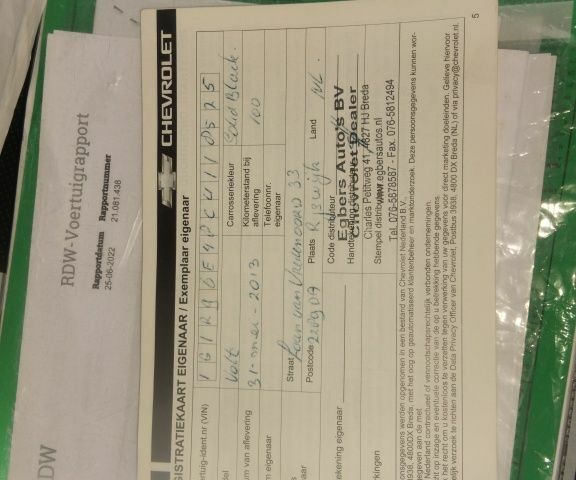 Чорний Шевроле Вольт, об'ємом двигуна 1.4 л та пробігом 240 тис. км за 12200 $, фото 20 на Automoto.ua