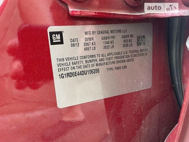 Красный Шевроле Вольт, объемом двигателя 0 л и пробегом 143 тыс. км за 12700 $, фото 16 на Automoto.ua