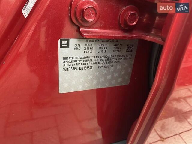 Красный Шевроле Вольт, объемом двигателя 1.4 л и пробегом 124 тыс. км за 9950 $, фото 37 на Automoto.ua