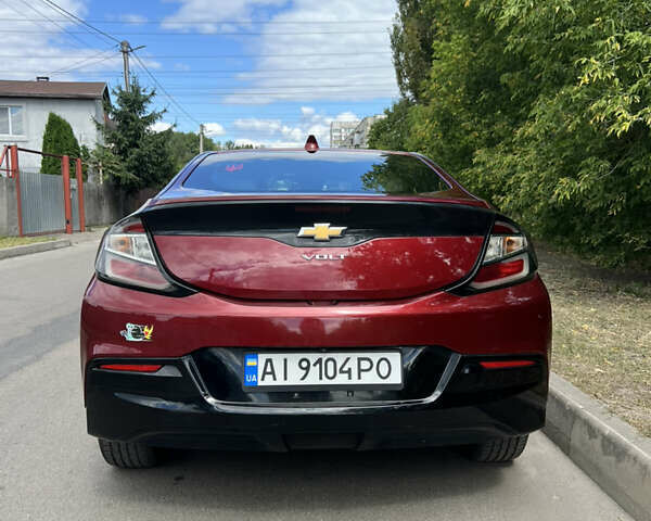 Красный Шевроле Вольт, объемом двигателя 1.49 л и пробегом 78 тыс. км за 15999 $, фото 3 на Automoto.ua