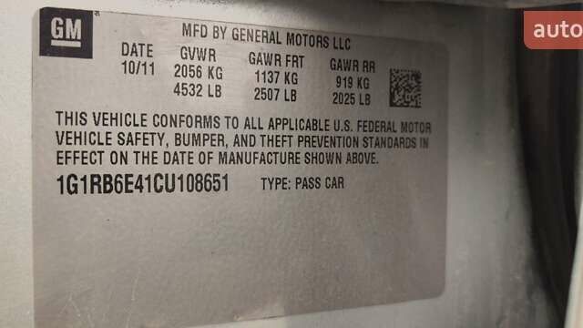 Серый Шевроле Вольт, объемом двигателя 1.4 л и пробегом 295 тыс. км за 8500 $, фото 23 на Automoto.ua