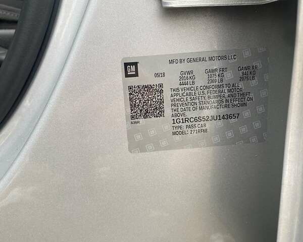 Серый Шевроле Вольт, объемом двигателя 1.5 л и пробегом 116 тыс. км за 16777 $, фото 65 на Automoto.ua