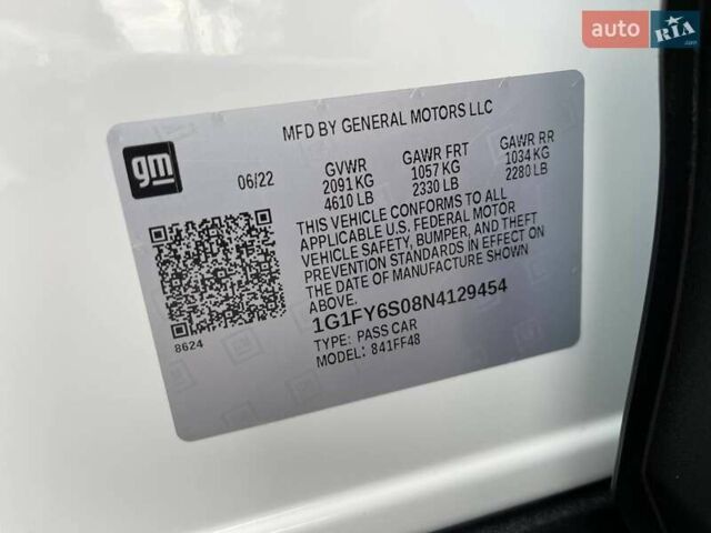 Білий Шевроле Bolt EUV, об'ємом двигуна 0 л та пробігом 45 тис. км за 18900 $, фото 24 на Automoto.ua