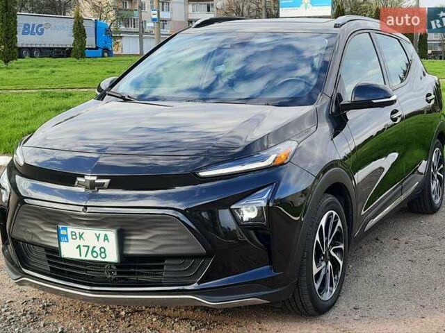 Черный Шевроле Bolt EUV, объемом двигателя 0 л и пробегом 11 тыс. км за 26300 $, фото 1 на Automoto.ua