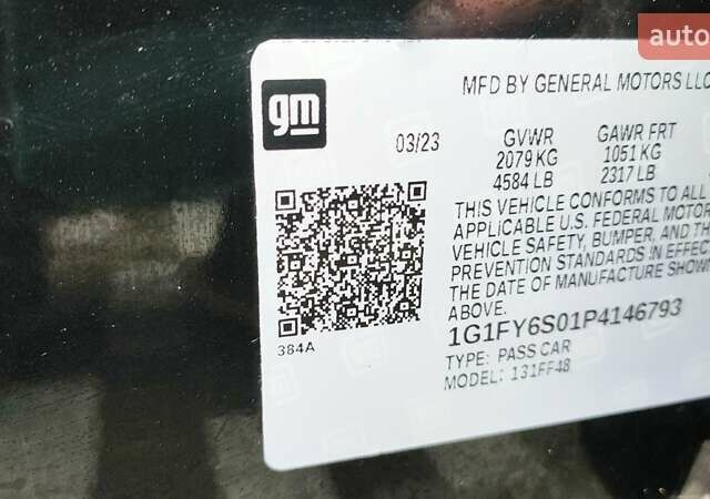 Шевроле Bolt EUV 2023 в Житомире на Automoto.ua Черный Шевроле Bolt EUV, объемом двигателя 0 л и пробегом 52 тыс. км за 15600 $, фото 19 на Automoto.ua