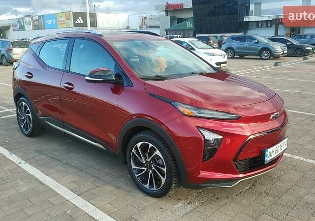 Красный Шевроле Bolt EUV, объемом двигателя 0 л и пробегом 22 тыс. км за 22000 $, фото 9 на Automoto.ua
