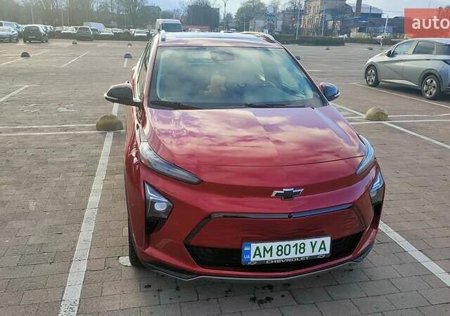 Красный Шевроле Bolt EUV, объемом двигателя 0 л и пробегом 22 тыс. км за 22000 $, фото 13 на Automoto.ua
