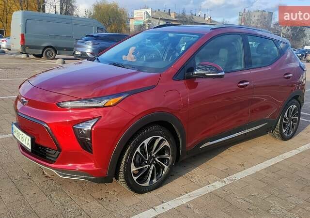 Красный Шевроле Bolt EUV, объемом двигателя 0 л и пробегом 22 тыс. км за 22000 $, фото 8 на Automoto.ua